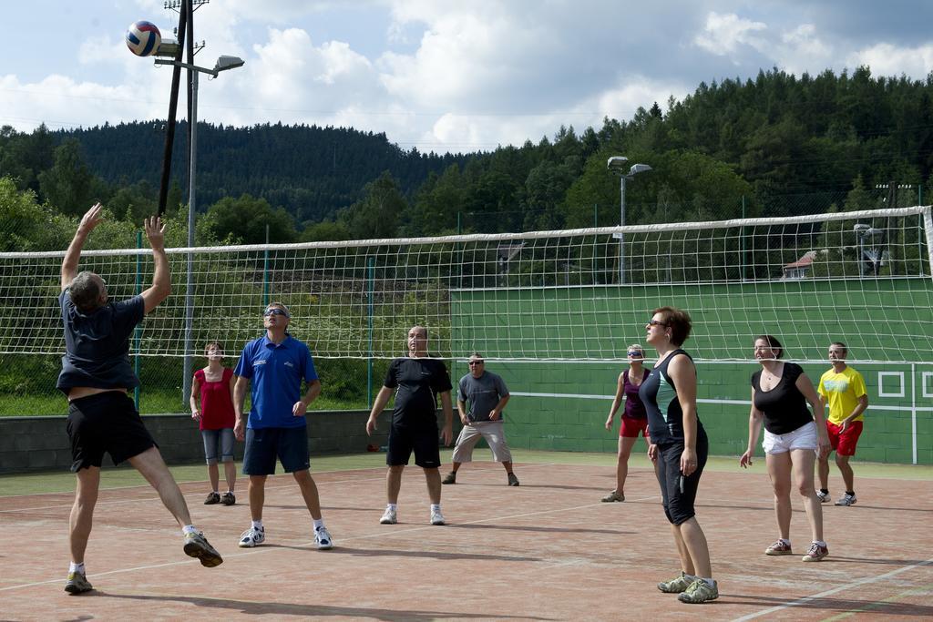 Rodinny Penzion Skiland Ostružná 外观 照片